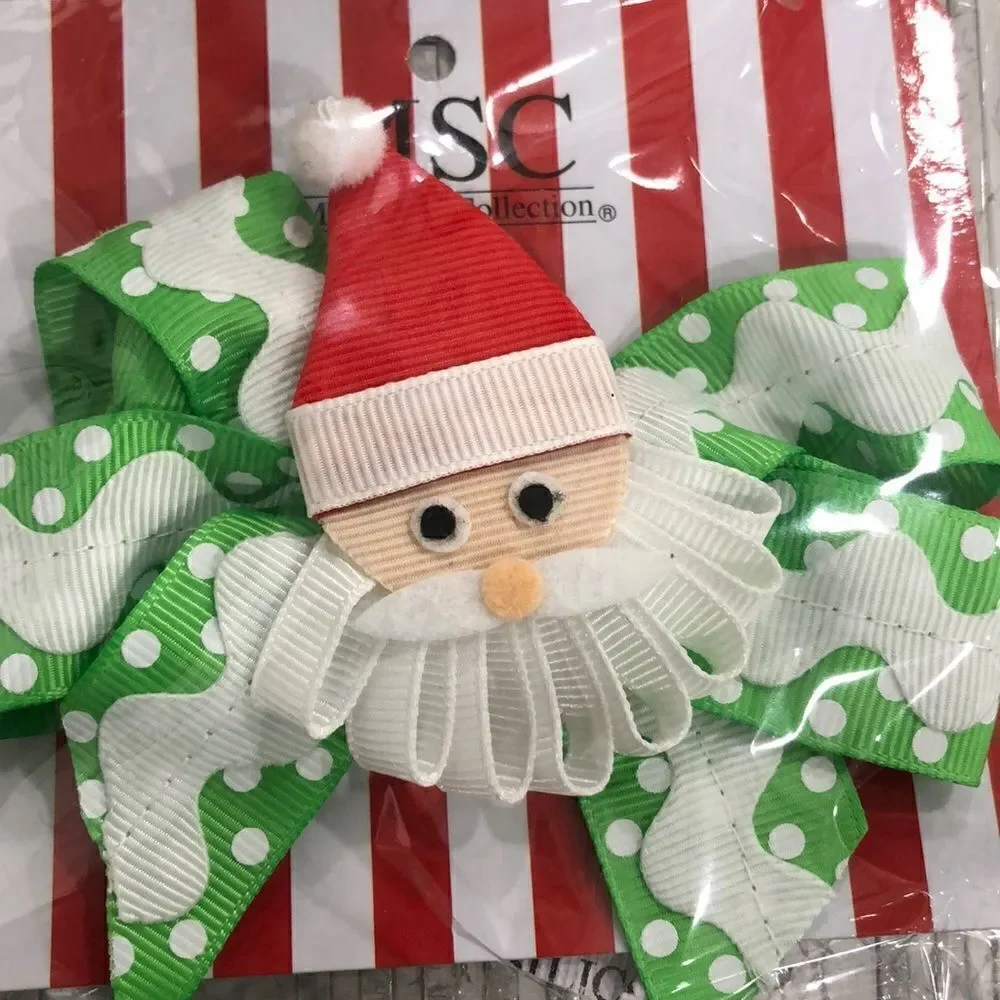 Santa Hair Bow